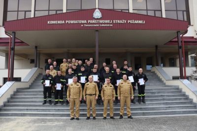 Strażacy OSP z powiatu tomaszowskiego podnieśli swoje kwalifikacje