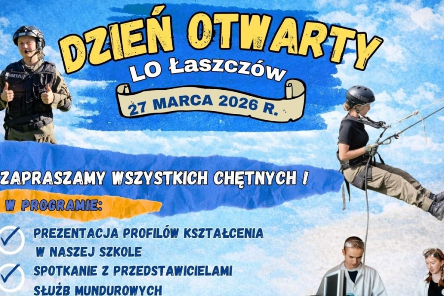 Dzień otwarty w LO w Łaszczowie. Szkoła zaprasza przyszłych uczniów