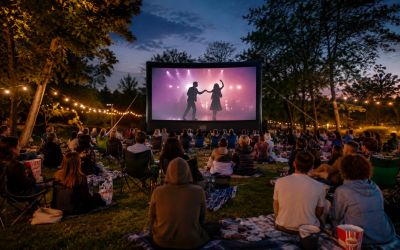 Kino plenerowe w Siwej Dolinie. „West Side Story” podczas Dni Tomaszowa Lubelskiego