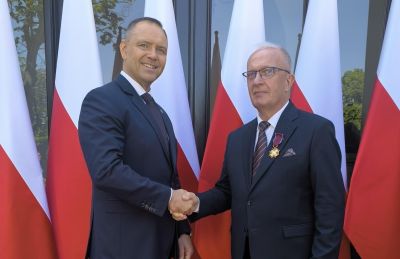Henryk Karwan i Dariusz Kozłowski odznaczeni przez Prezydenta RP