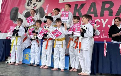 Młodzi karatecy z Tomaszowa Lubelskiego z medalami w Lublinie