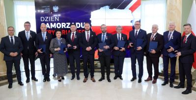 Samorządowcy z powiatu tomaszowskiego wyróżnieni w Lublinie