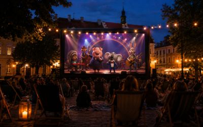 Kino pod chmurką w Lubyczy Królewskiej. Na placu św. Marka pokażą film „Sing”