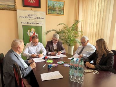 Przebudują ulicę Poniatowskiego w Tomaszowie Lubelskim. Umowa już podpisana