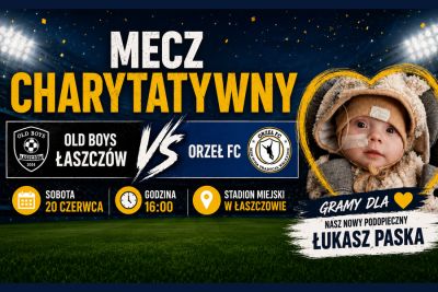 Zagrają dla Łukasza Paski. Charytatywny mecz w Łaszczowie