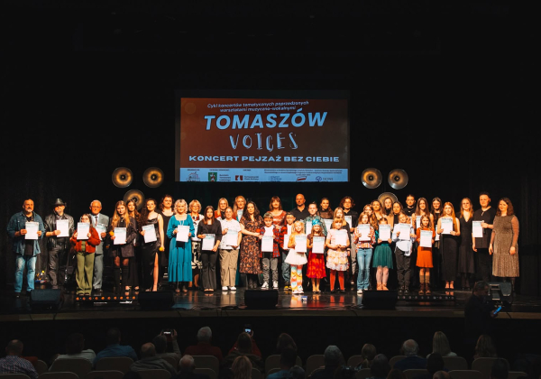 Jedna z poprzednich odsłon projektu Tomaszów Voices w Tomaszowskim Domu Kultury. fot. fb Tomaszów Voices