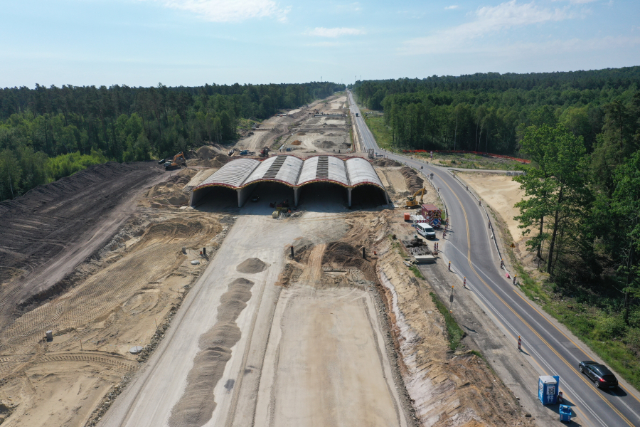 Budowa odcinka S17 Tomaszów Lubelski – Hrebenne. fot. GDDKiA / gov.pl