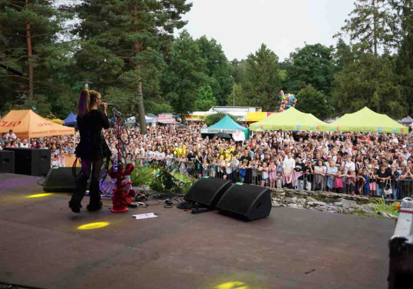 Ubiegłoroczna edycja Transgranicznego Festiwalu Pieśni o Roztoczu w Suścu. Fot. GOK Susiec