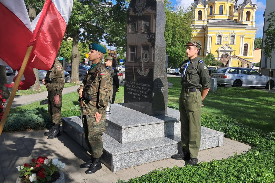 Ubiegłoroczne obchody rocznicy wybuchu Powstania Warszawskiego w Tomaszowie Lubelskim, fot. Urząd Miasta Tomaszów Lubelski