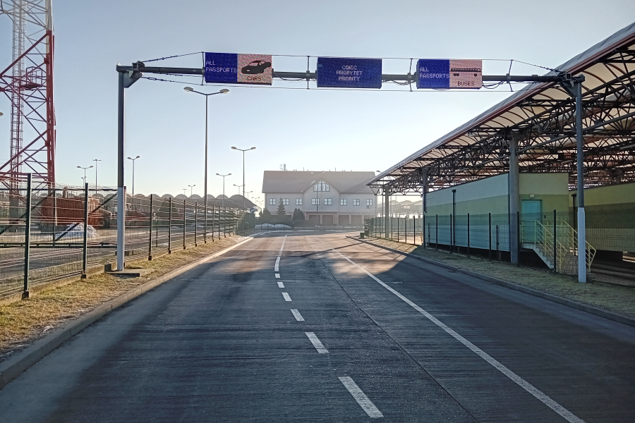 Przejście graniczne Hrebenne–Rawa Ruska. Fot. LZOPG