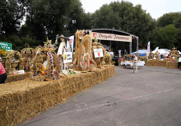Dożynki Powiatowe w Tyszowcach w 2025 roku / fot. Powiat Tomaszowski