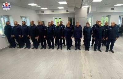 24 policjantów ukończyło szkolenie aspiranckie w Lublinie