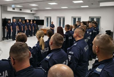 48 policjantów rozpoczęło szkolenie aspiranckie. Przed nimi 19 dni zajęć i egzamin
