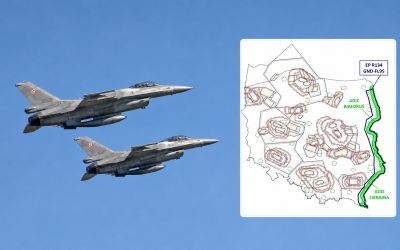Nowe ograniczenia lotów nad wschodnią Polską. Zmiany także dla dronów