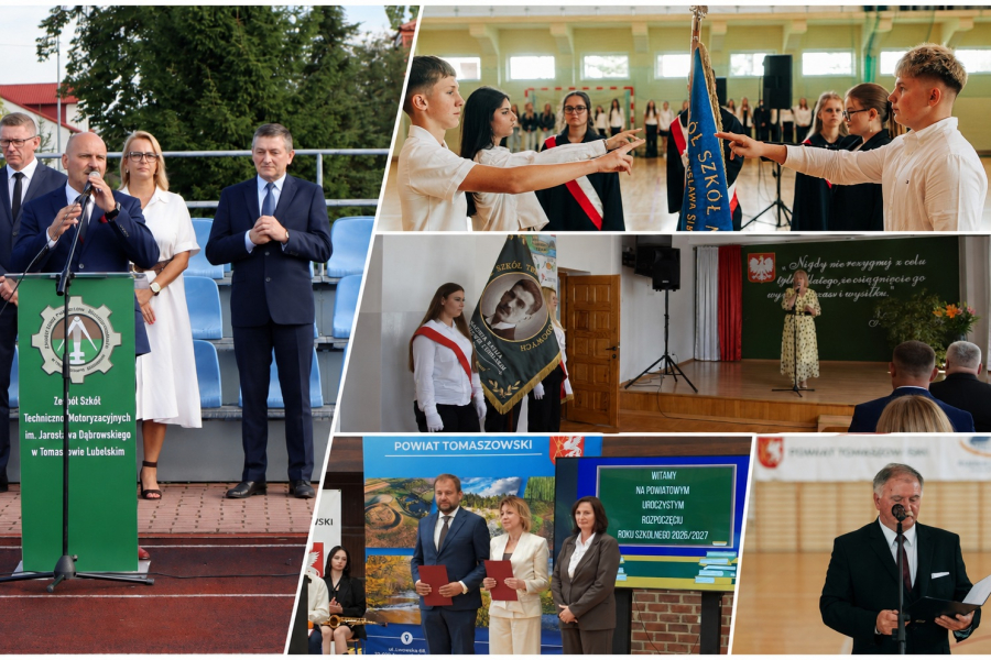fot. I LO, II LO, ZSTM oraz ZST-Z w Tomaszowie Lubelskim
