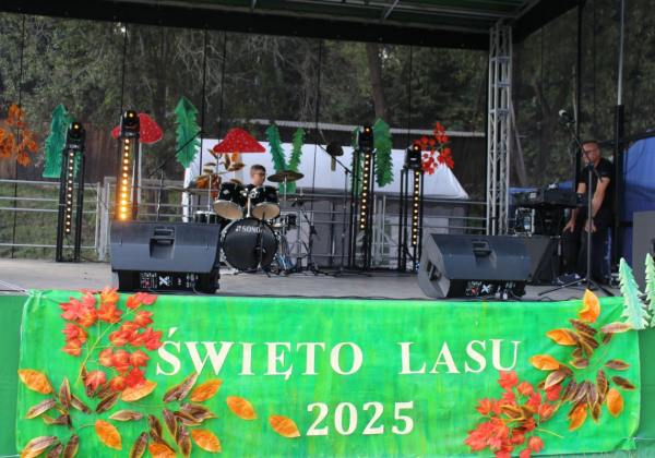Dzień Lasu w Rogóźnie-Kolonii w 2025 roku. Fot. GOK Tomaszów Lubelski