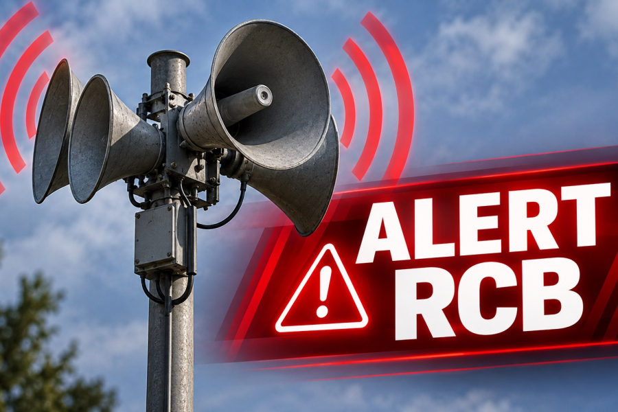 PILNE. Alert RCB: zagrożenie z powietrza. Syreny wyją w powiecie tomaszowskim [AKTUALIZACJA]