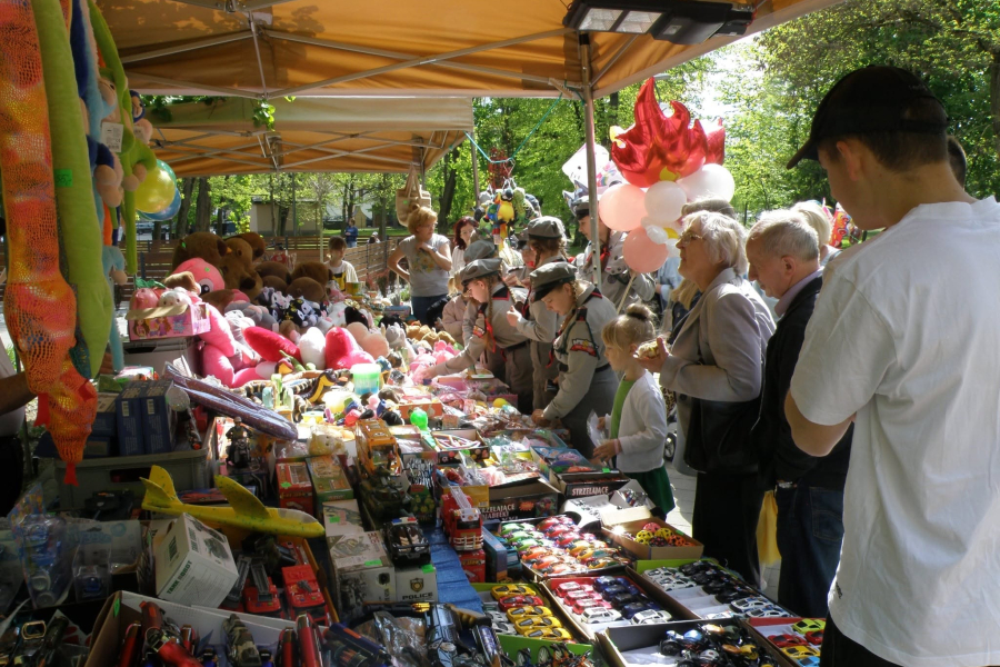 Ubiegłoroczna edycja Ekologicznego Kiermaszu Rozmaitości. fot. MBP Tomaszów Lubelski