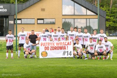 „Patryk, wracaj do zdrowia!”. Piękny gest piłkarzy Igrosu