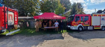 W Bełżcu oznaczono punkty schronienia. Strażacy przypominali, jak reagować na zagrożenia