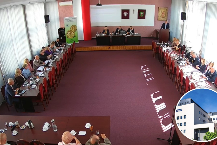 fot. SP ZOZ w Tomaszowie Lubelskim / kadr nagrania z sesji