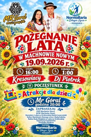 Pożegnanie lata w Machnowie Nowym
