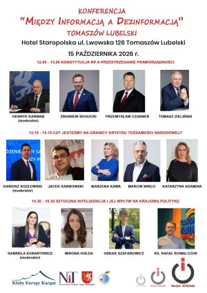 Konferencja „Między informacją a dezinformacją"