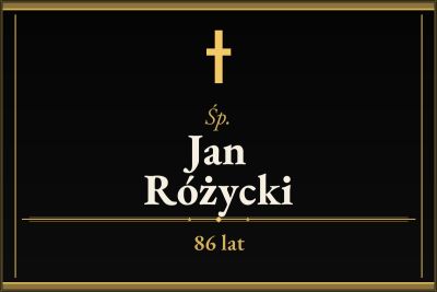 Zmarł Jan Różycki [86 lat]