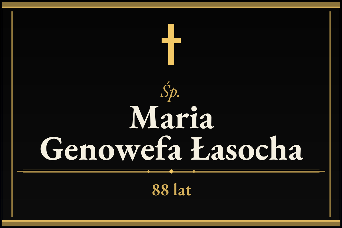 Maria Genowefa Łasocha
