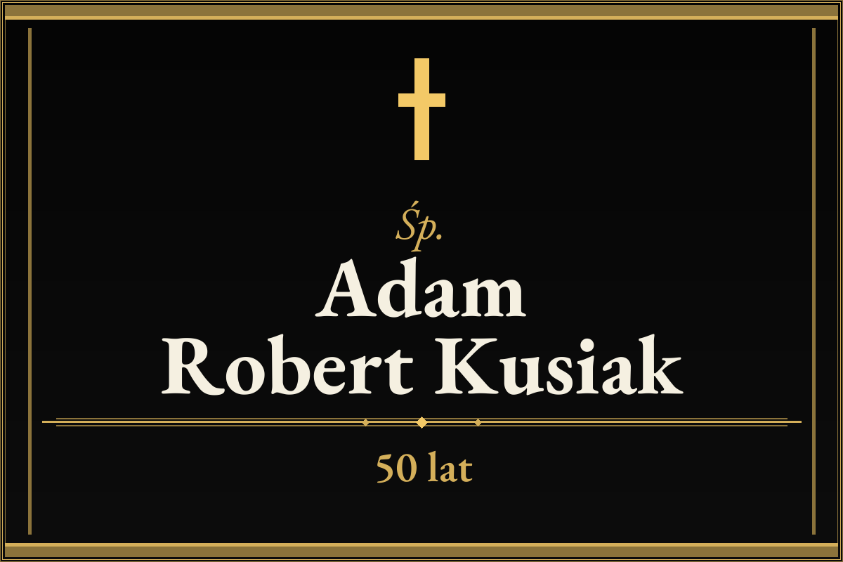Adam Robert Kusiak