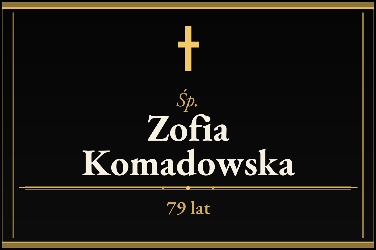 Zofia Komadowska