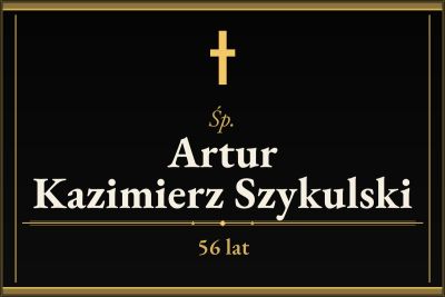 Zmarł Artur Kazimierz Szykulski [56 lat]