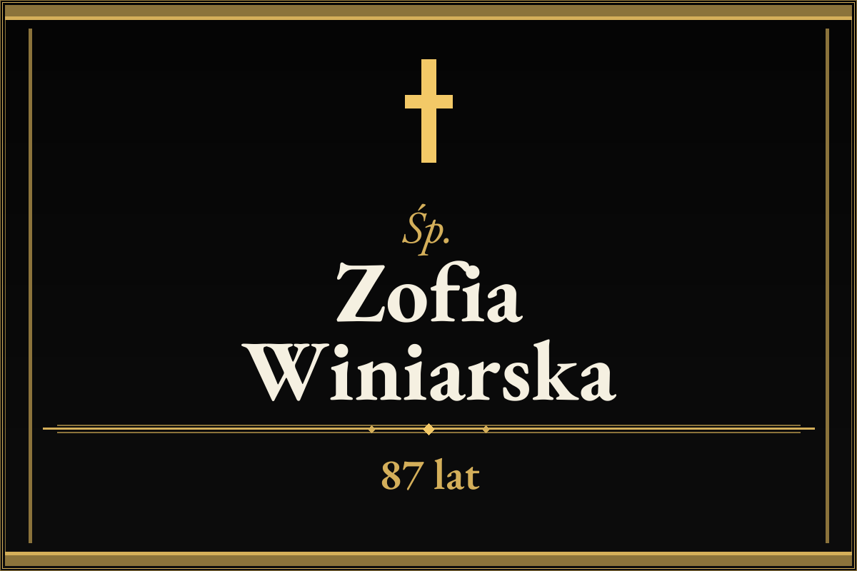 Zofia Winiarska