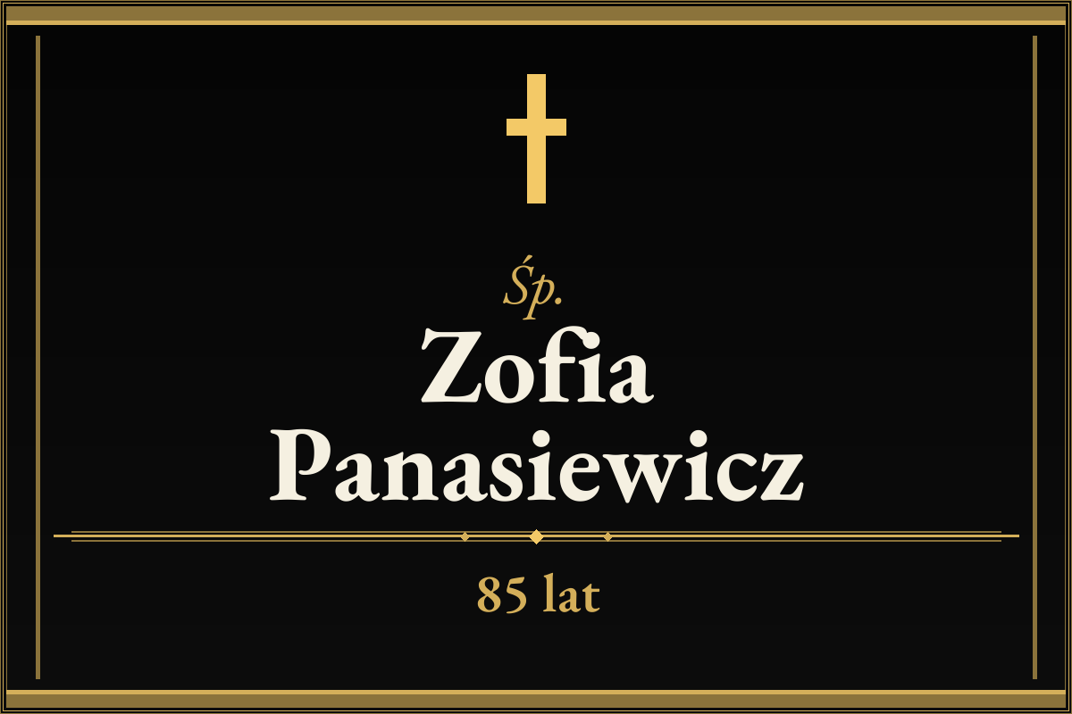 Zofia Panasiewicz