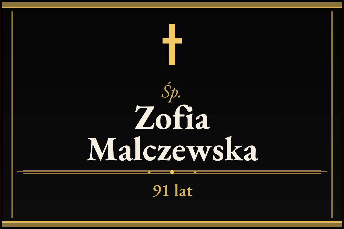 Zofia Malczewska