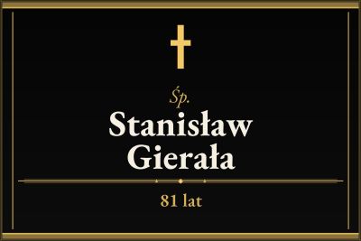 Zmarł Stanisław Gierała [81 lat]