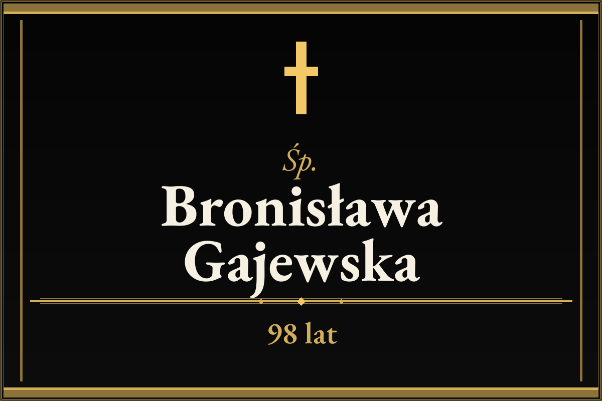 Bronisława Gajewska