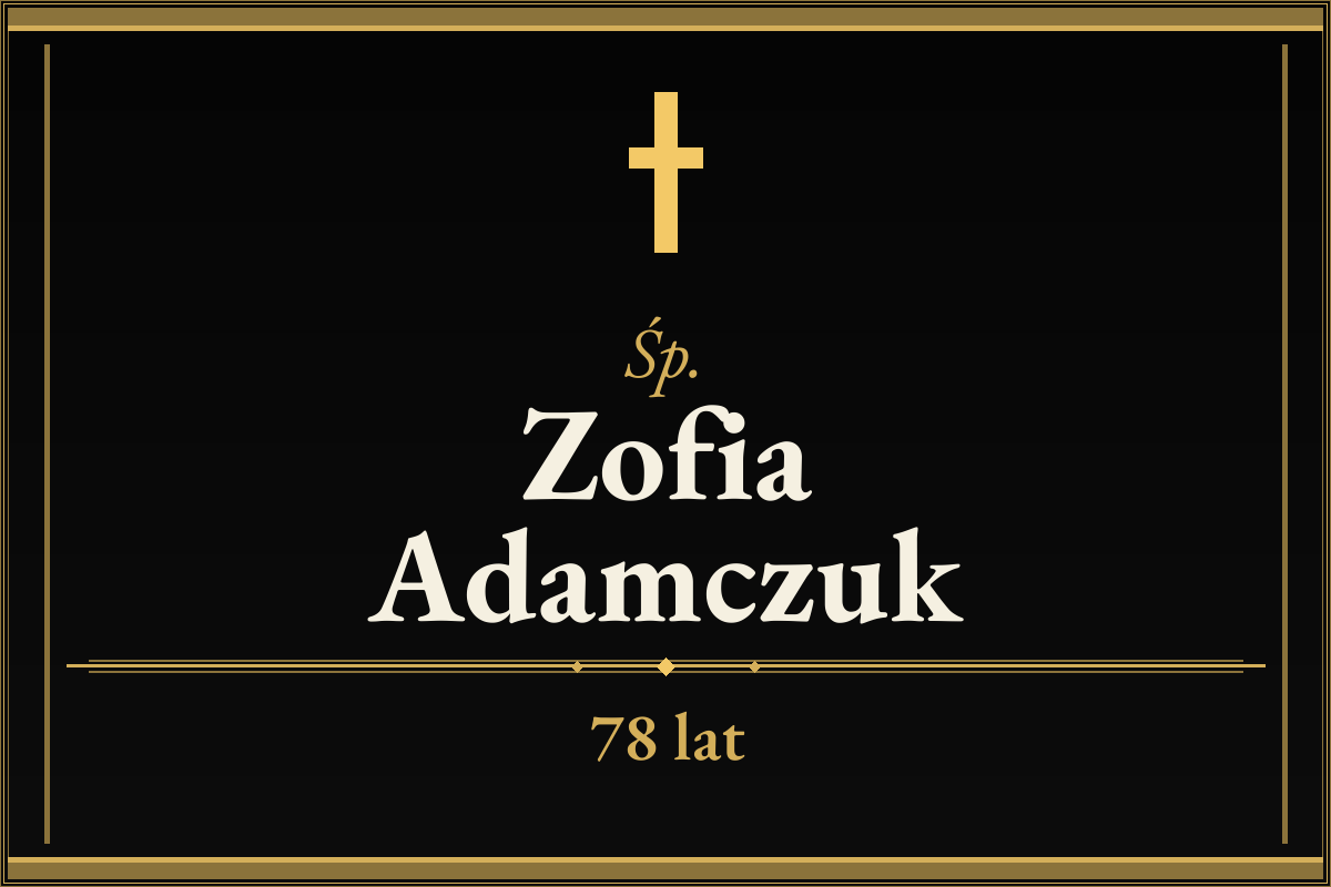 Zofia Adamczuk