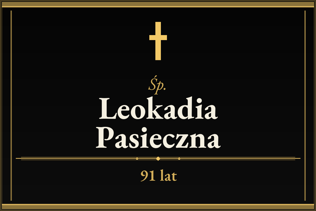 Leokadia Pasieczna