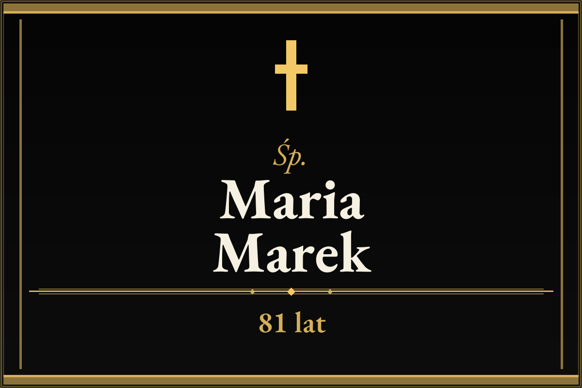 Maria Marek
