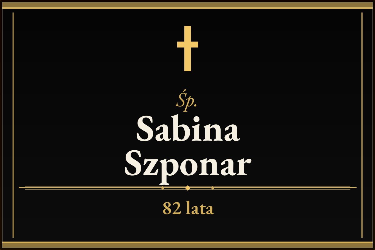 Sabina Szponar